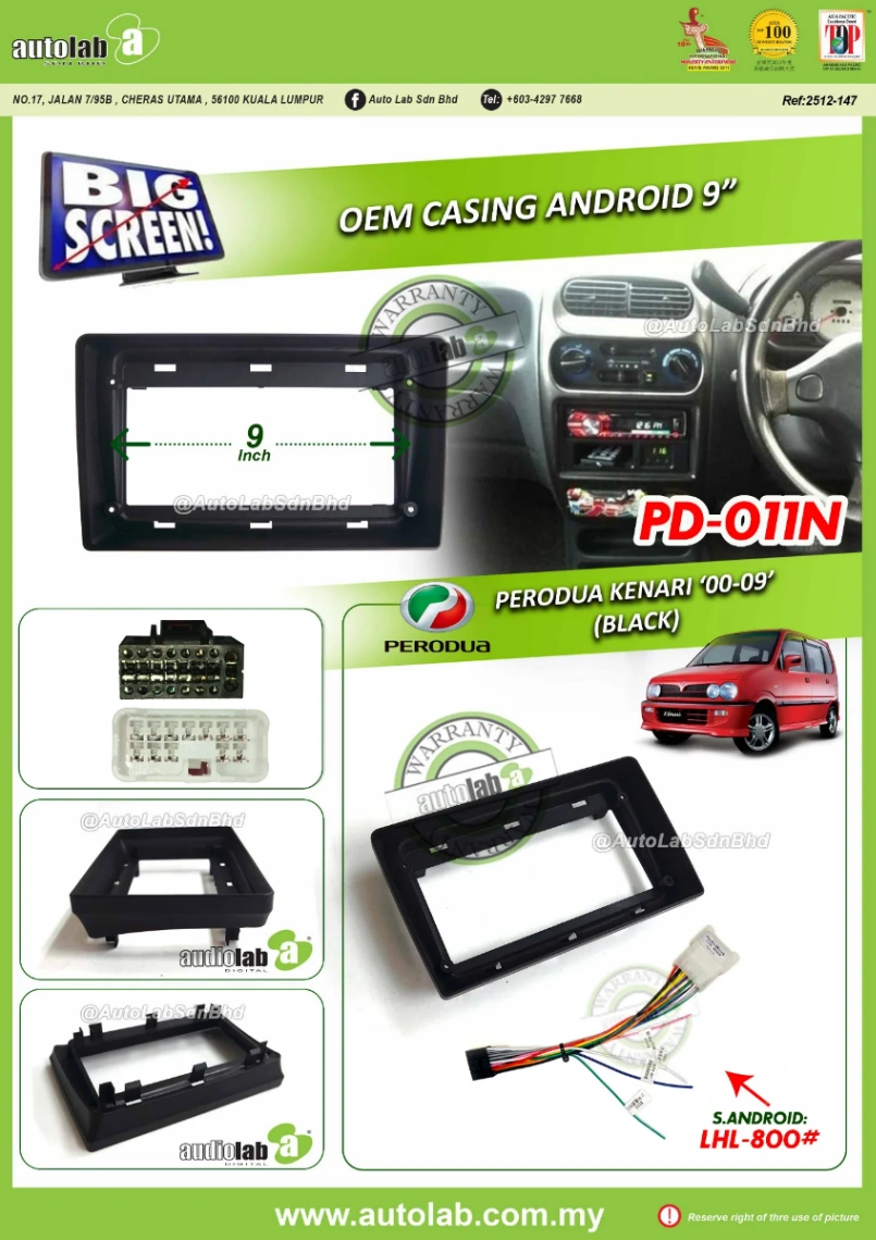 PERODUA KENARI CASING 2000-2009