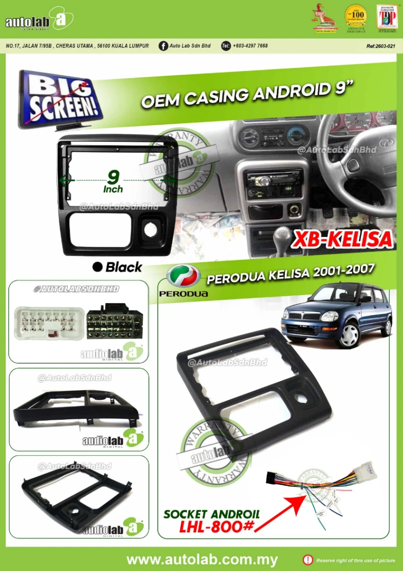 PERODUA KELISA CASING 2001-2008