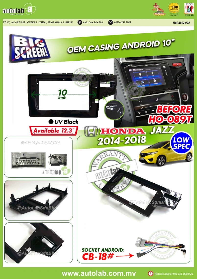 HONDA JAZZ CASING 2014-2021