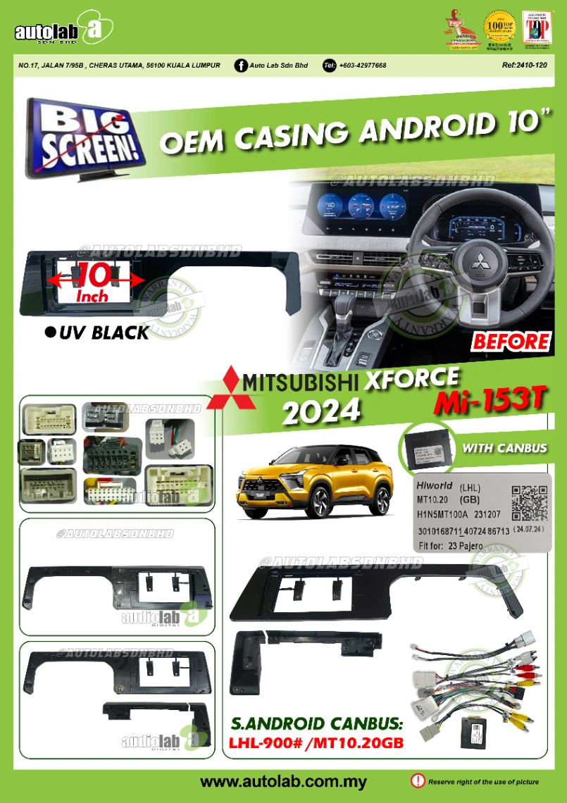 MITSUBISHI XFORCE CASING 10" 2024