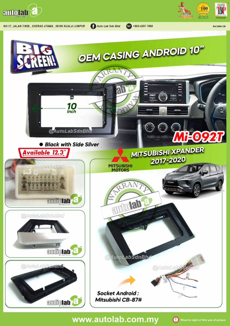 MITSUBISHI XPANDER CASING 10" 2017-2021