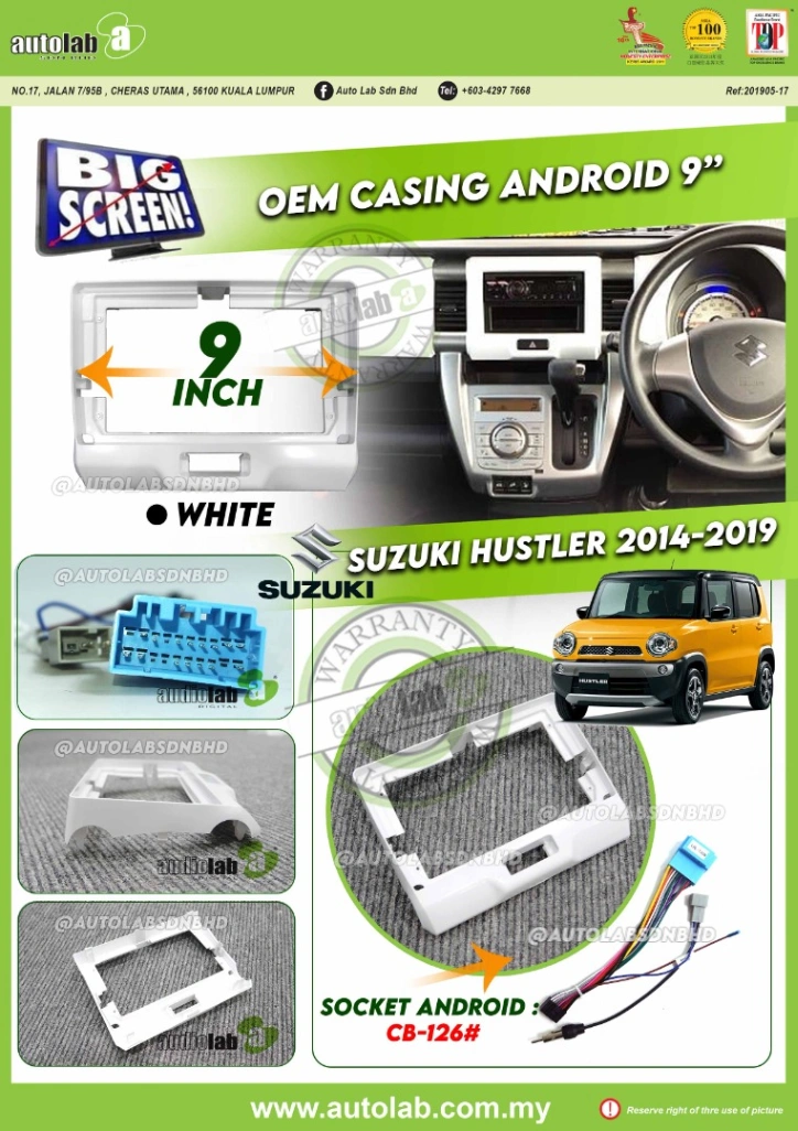 SUZUKI HUSTLER CASING 9" 2014-2019
