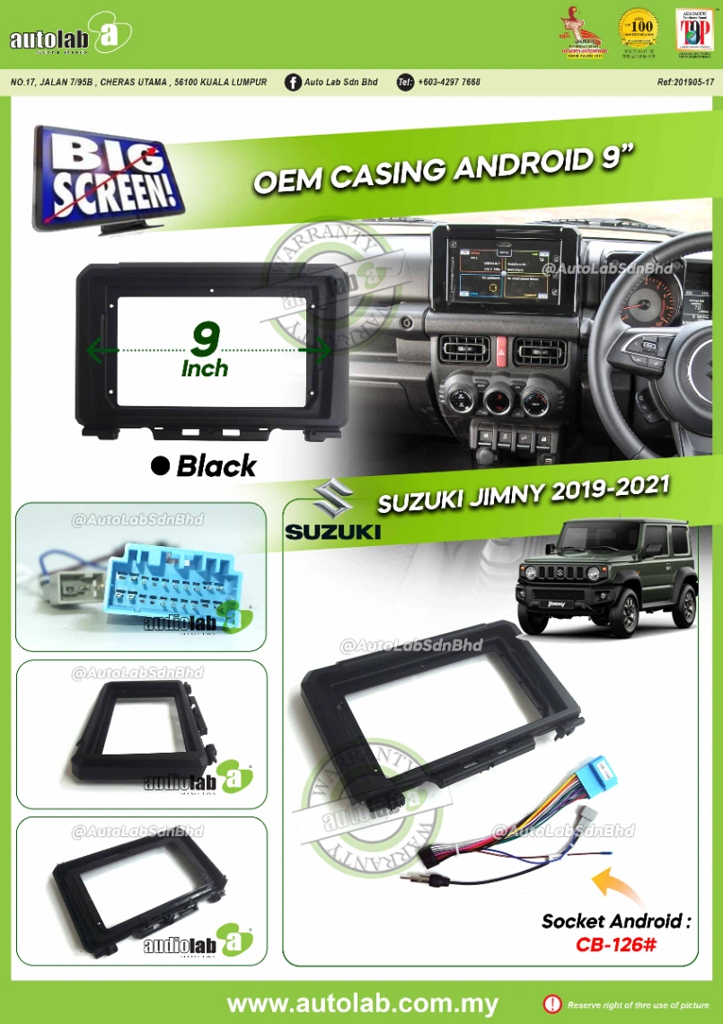 SUZUKI JIMNY CASING 9" 2019-ONWARDS