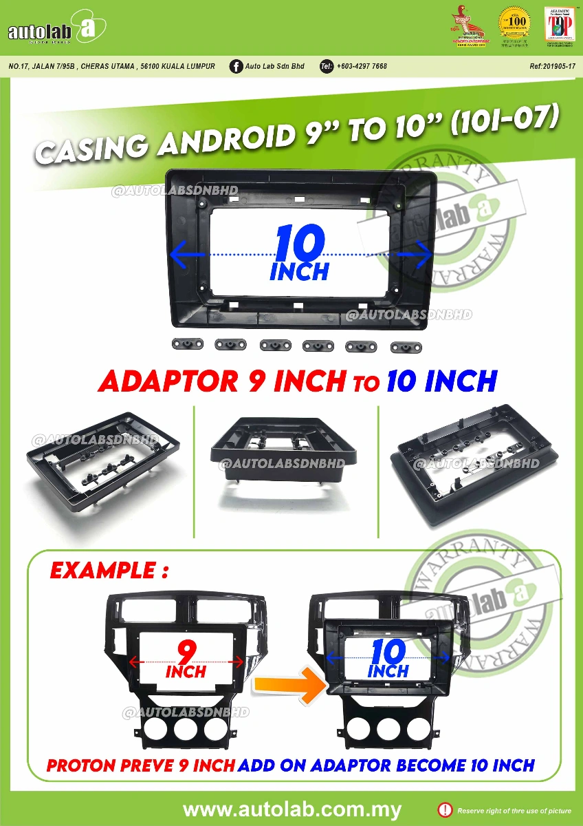 UNIVERSAL CASING 9" TO 10" (ADAPTOR)