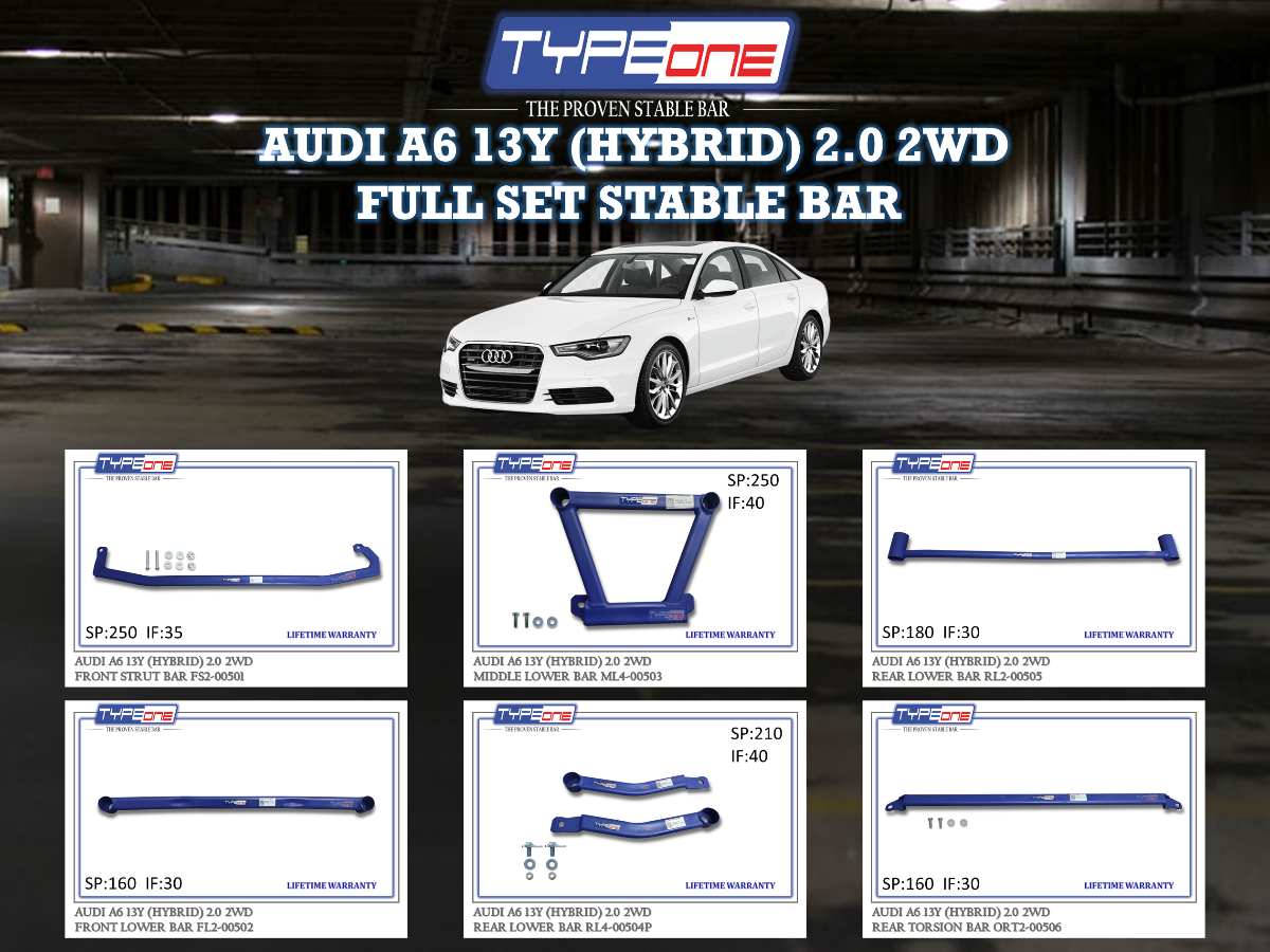 (TYPEONE) AUDI A6 13Y (HYBRID) 2.0 2WD