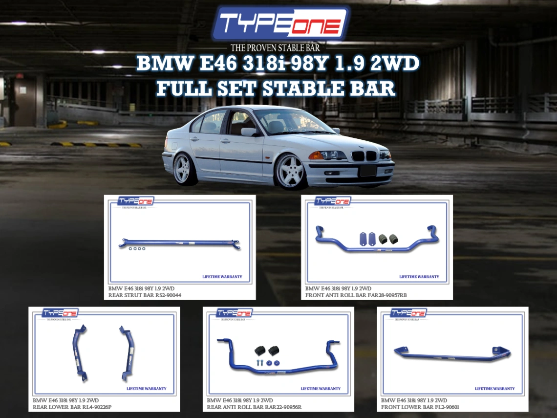 (TYPEONE) BMW E46 318i 98Y 1.9 2WD