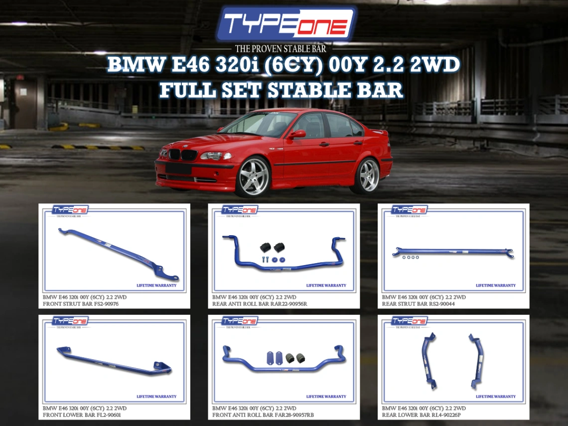 (TYPEONE) BMW E46 320i (6CY) 00Y 2.2 2WD