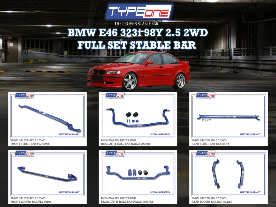 (TYPEONE) BMW E46 323i 98Y 2.5 2WD