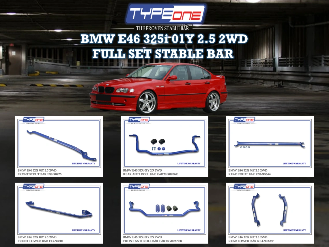 (TYPEONE) BMW E46 325i 01Y 2.5 2WD