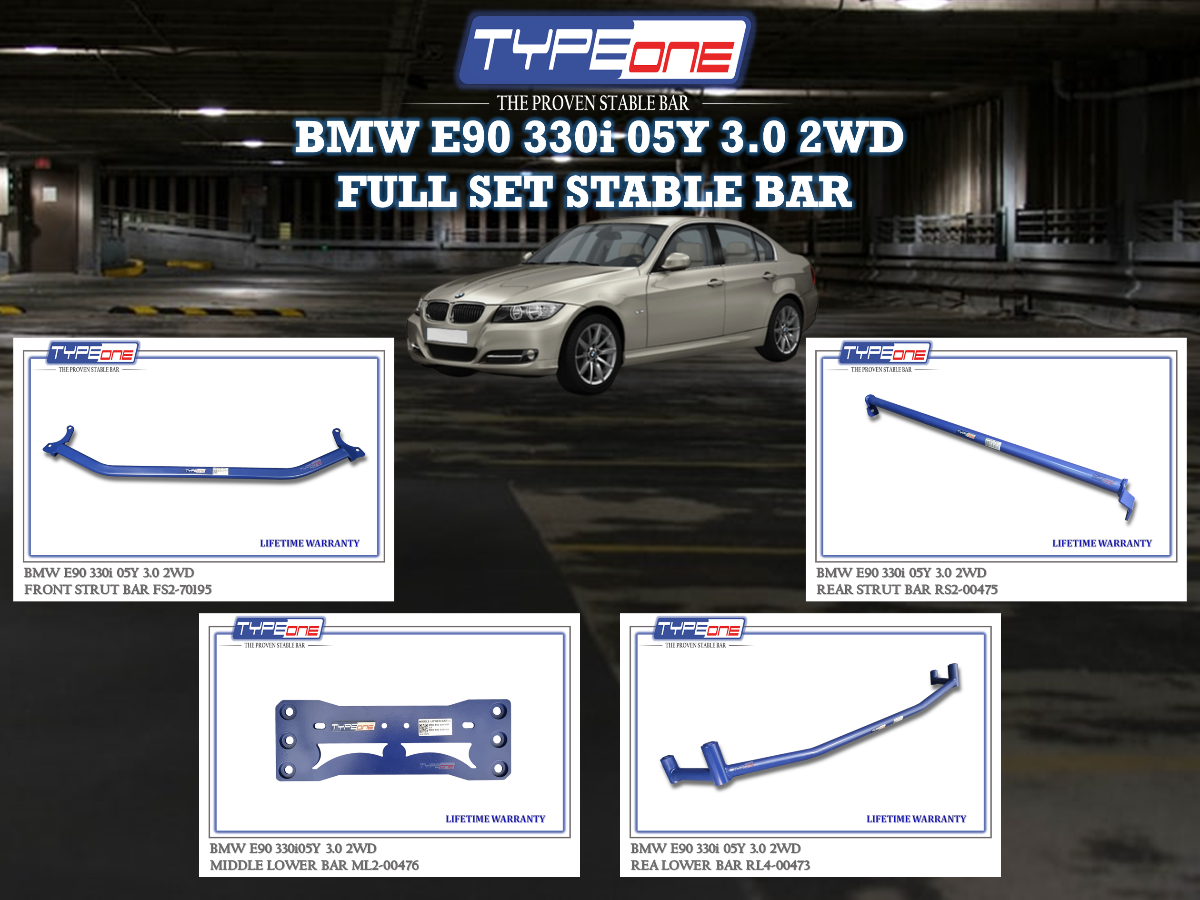 (TYPEONE) BMW 330i 05Y E90 3.0 2WD