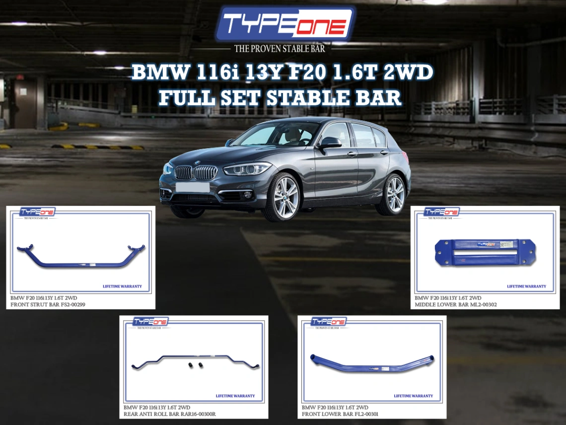 (TYPEONE) BMW F20 116i 13Y 1.6T 2WD