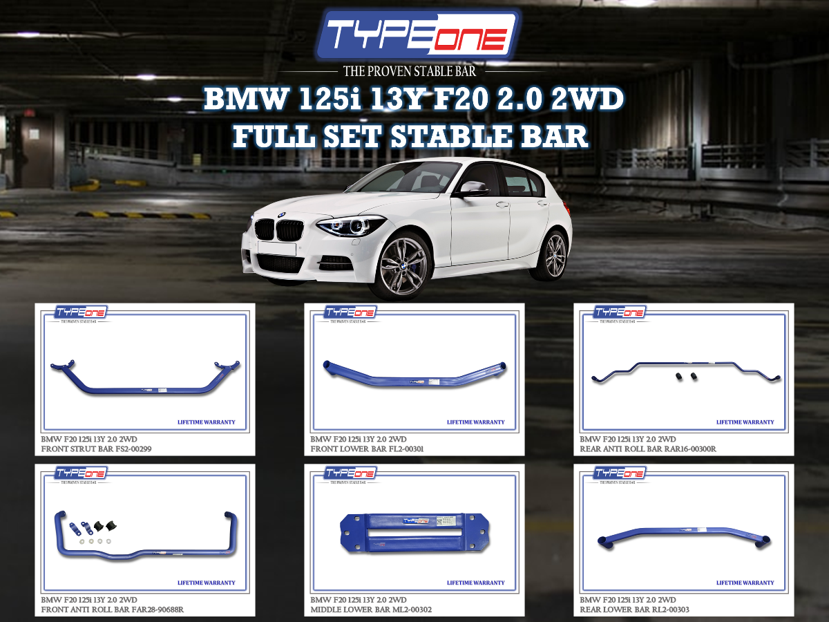 (TYPEONE) BMW F20 125i 13Y 2.0 2WD