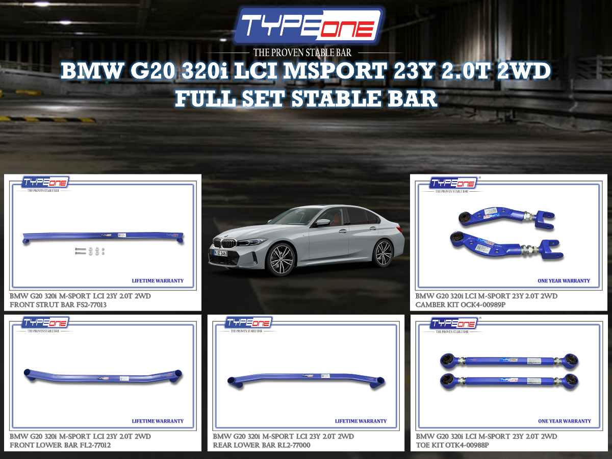 (TYPEONE) BMW G20 320i LCI M SPORT 23Y 2.0T 2WD
