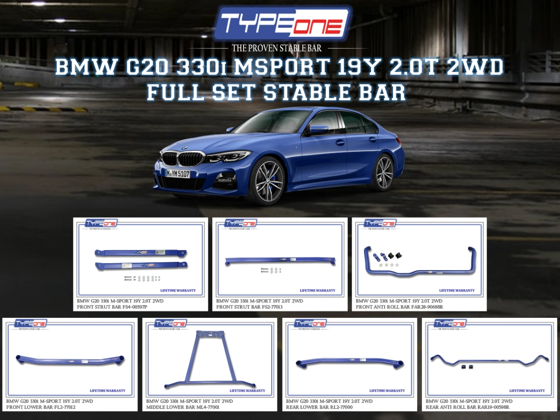 (TYPEONE) BMW G20 330i M SPORT 19Y 2.0T 2WD