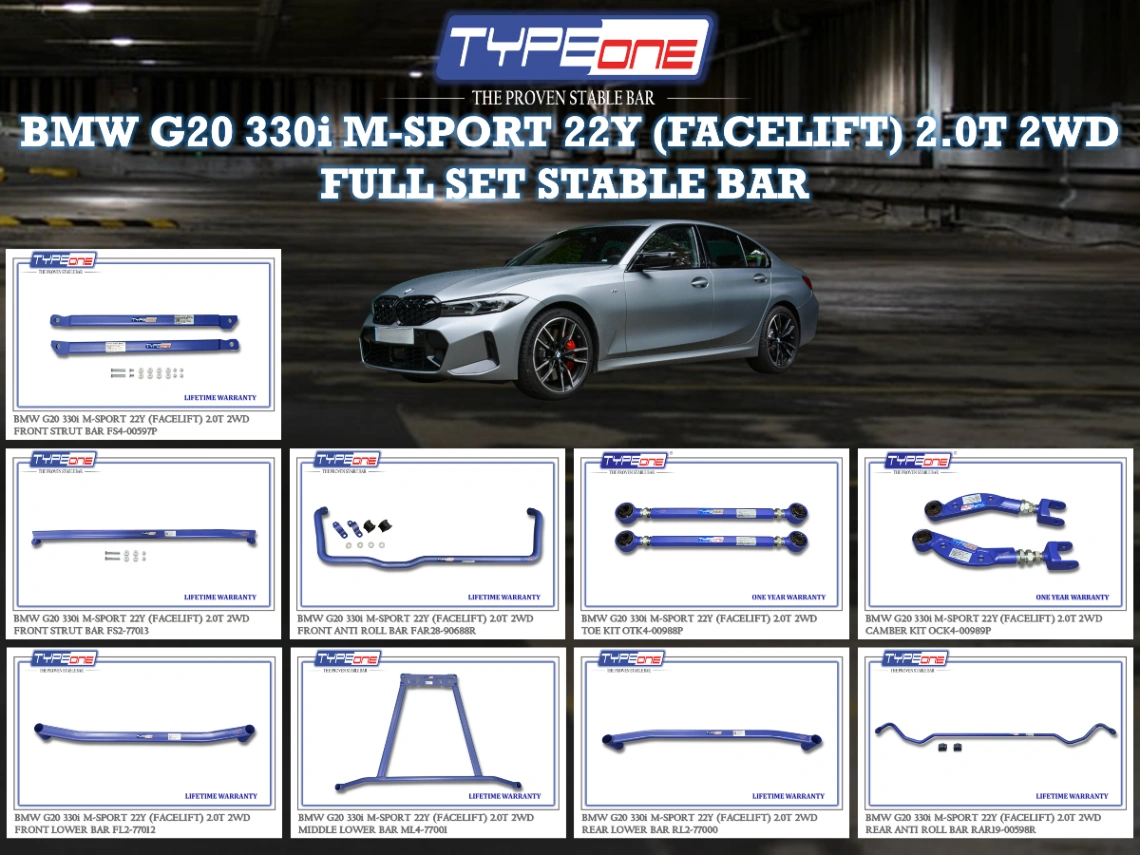 (TYPEONE) BMW G20 330i M SPORT 22Y (FACELIFT) 2.0T 2WD