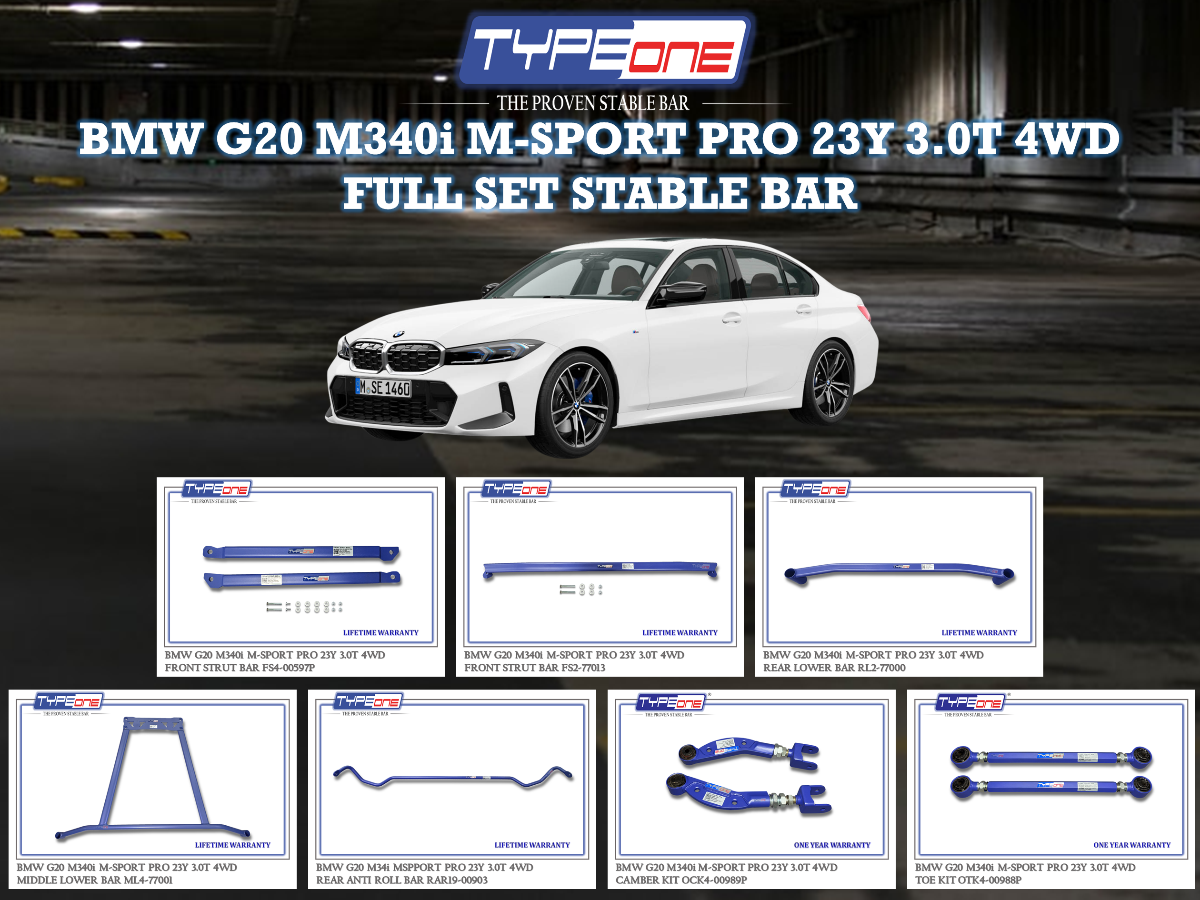 (TYPEONE) BMW G20 M340i MSPORT PRO 23Y 3.0T 4WD