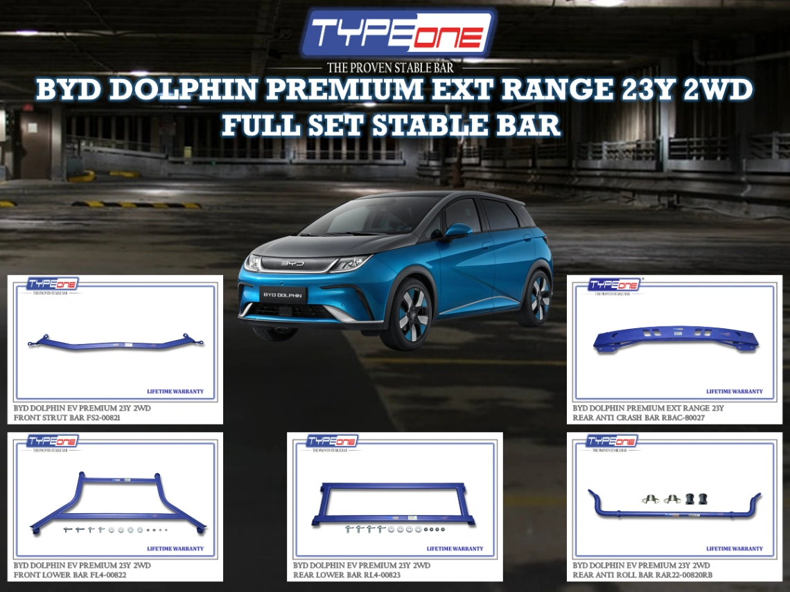(TYPEONE) BYD DOLPHIN PREMIUM EXT RANGE 23Y 2WD