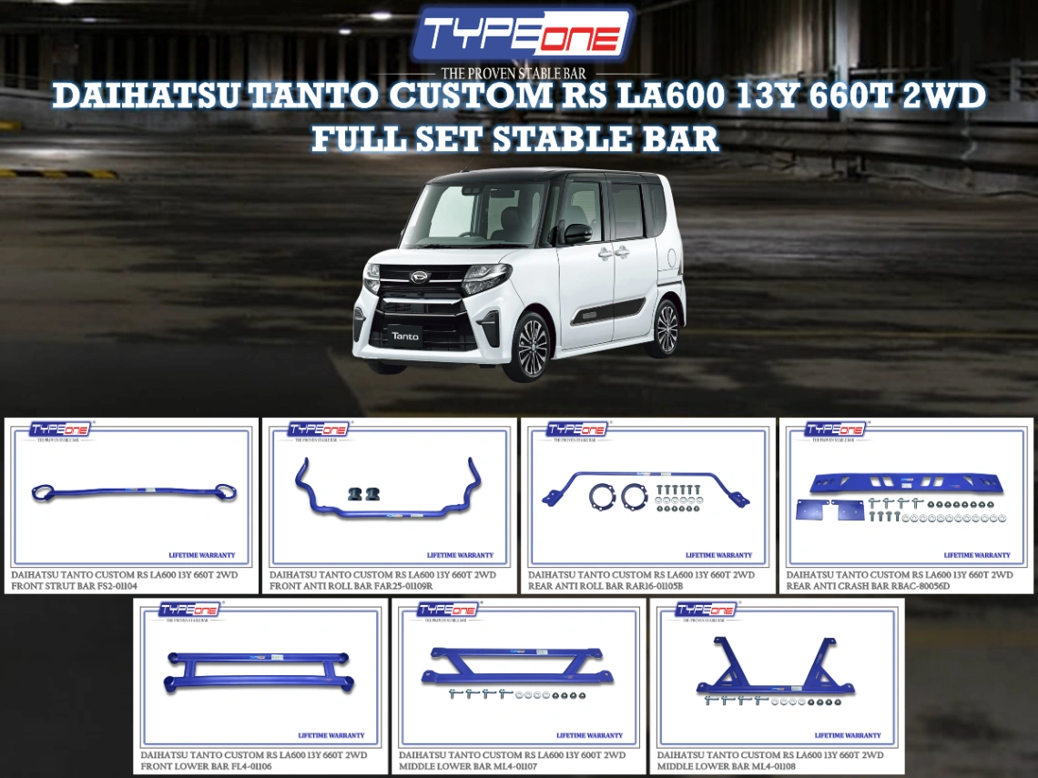 (TYPEONE) DAIHATSU TANTO CUSTOM RS 13Y