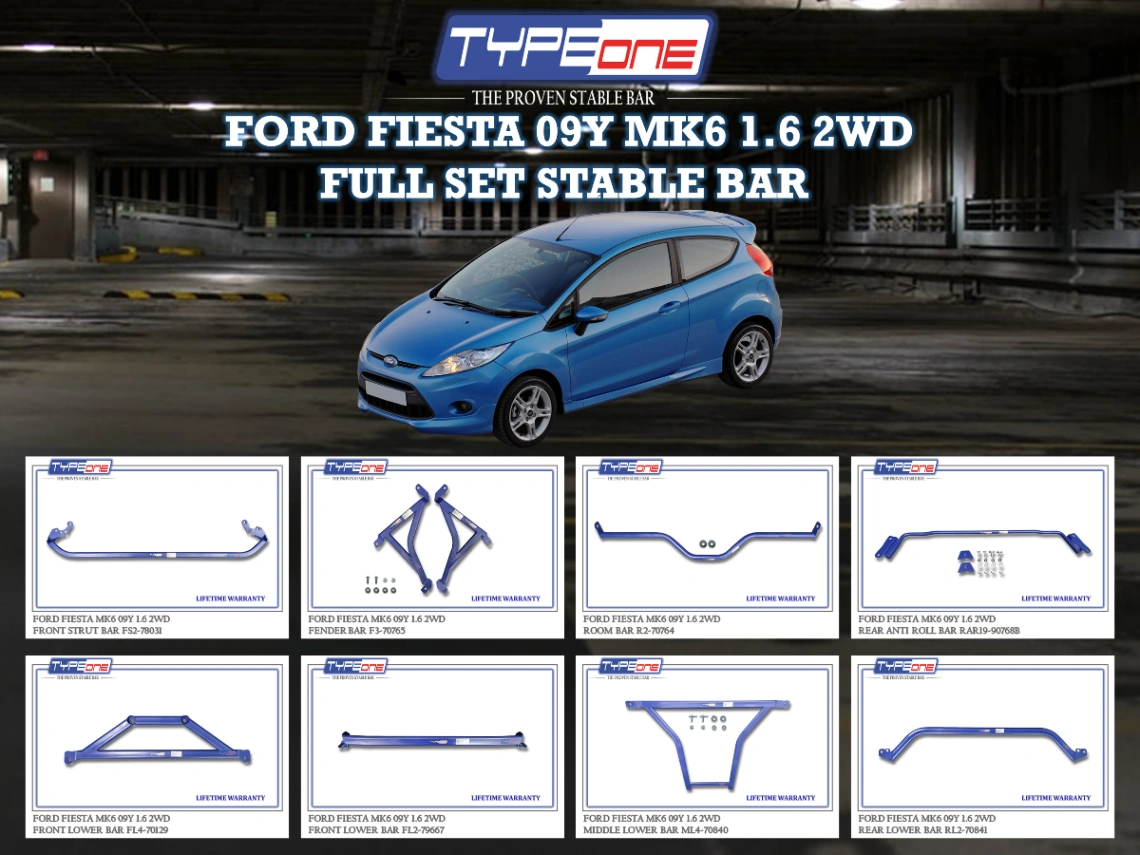 (TYPEONE) FORD FIESTA 09Y MK6 1.6 2WD