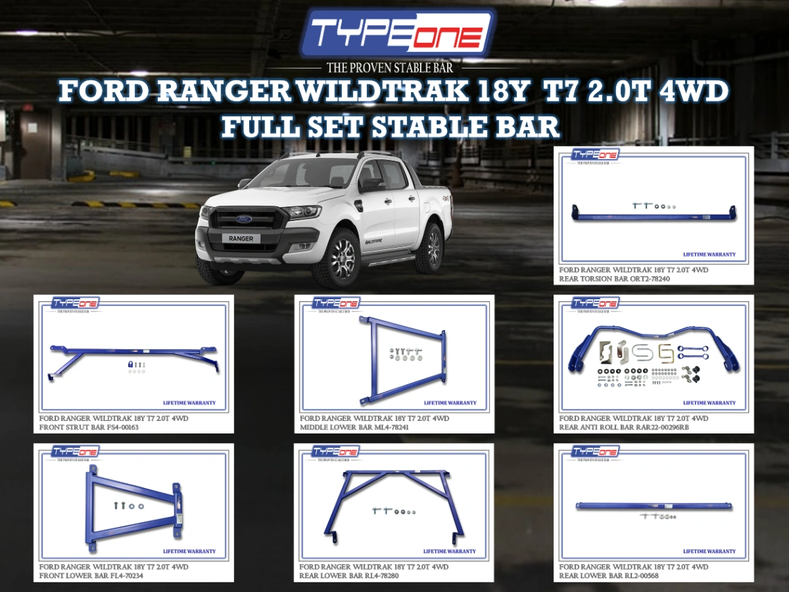 (TYPEONE) FORD RANGER WILDTRAK 18Y T7 2.0T 4WD