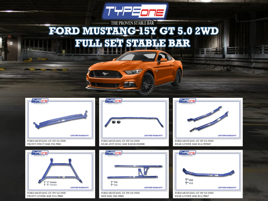 (TYPEONE) FORD MUSTANG 15Y GT 5.0 2WD