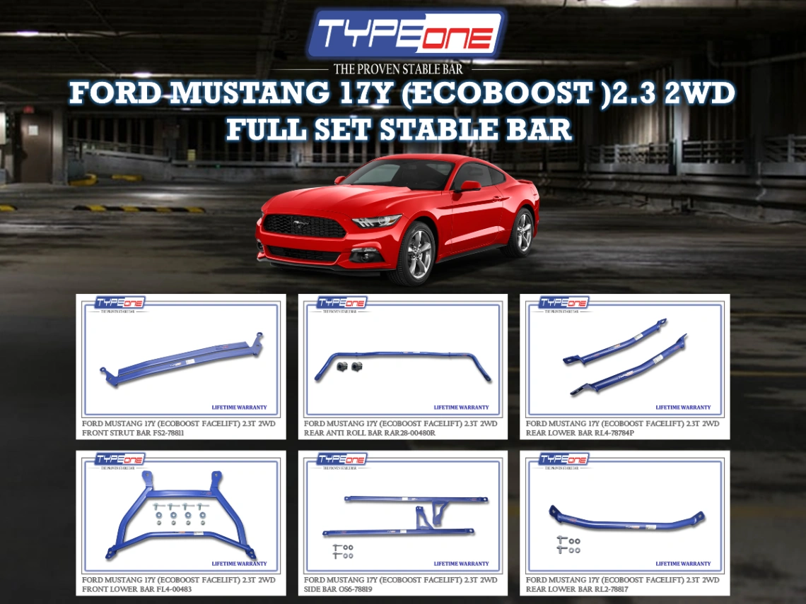 (TYPEONE) FORD MUSTANG 17Y (ECOBOOST )2.3 2WD