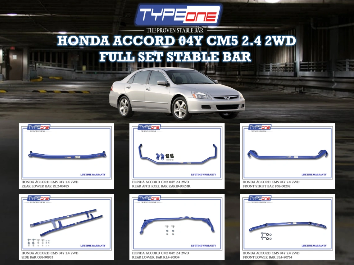 (TYPEONE) HONDA ACCORD 04Y CM5 2.4 2WD