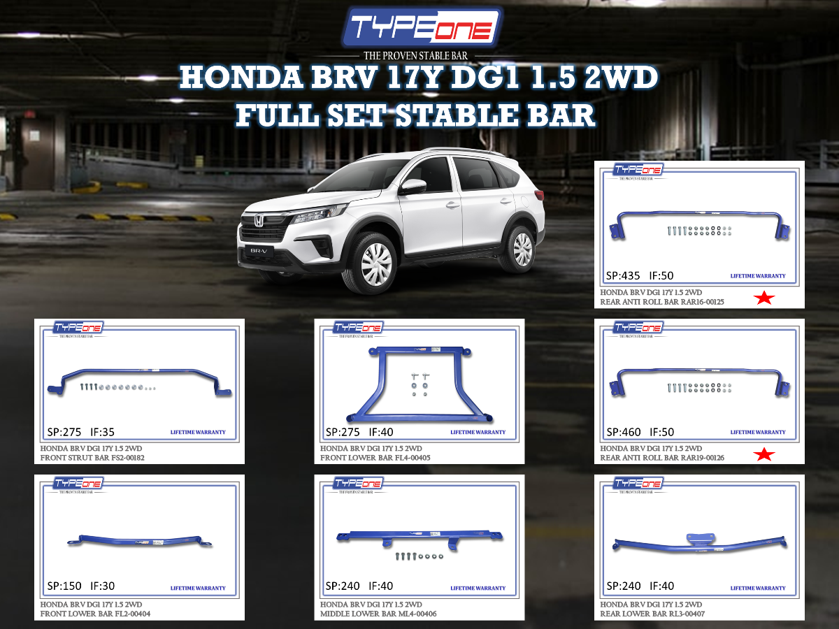 (TYPEONE) HONDA BRV 17Y DG1 1.5 2WD