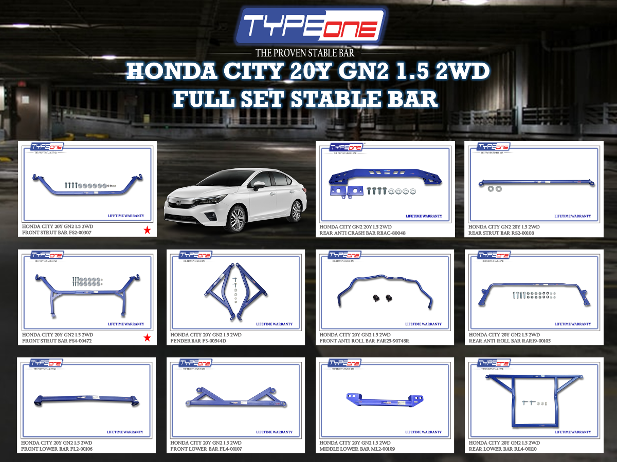 (TYPEONE) HONDA CITY 20Y GN2 1.5 2WD