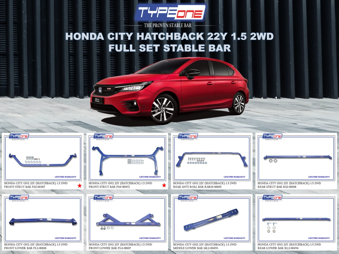 (TYPEONE) HONDA CITY HATCHBACK 22Y 1.5 2WD