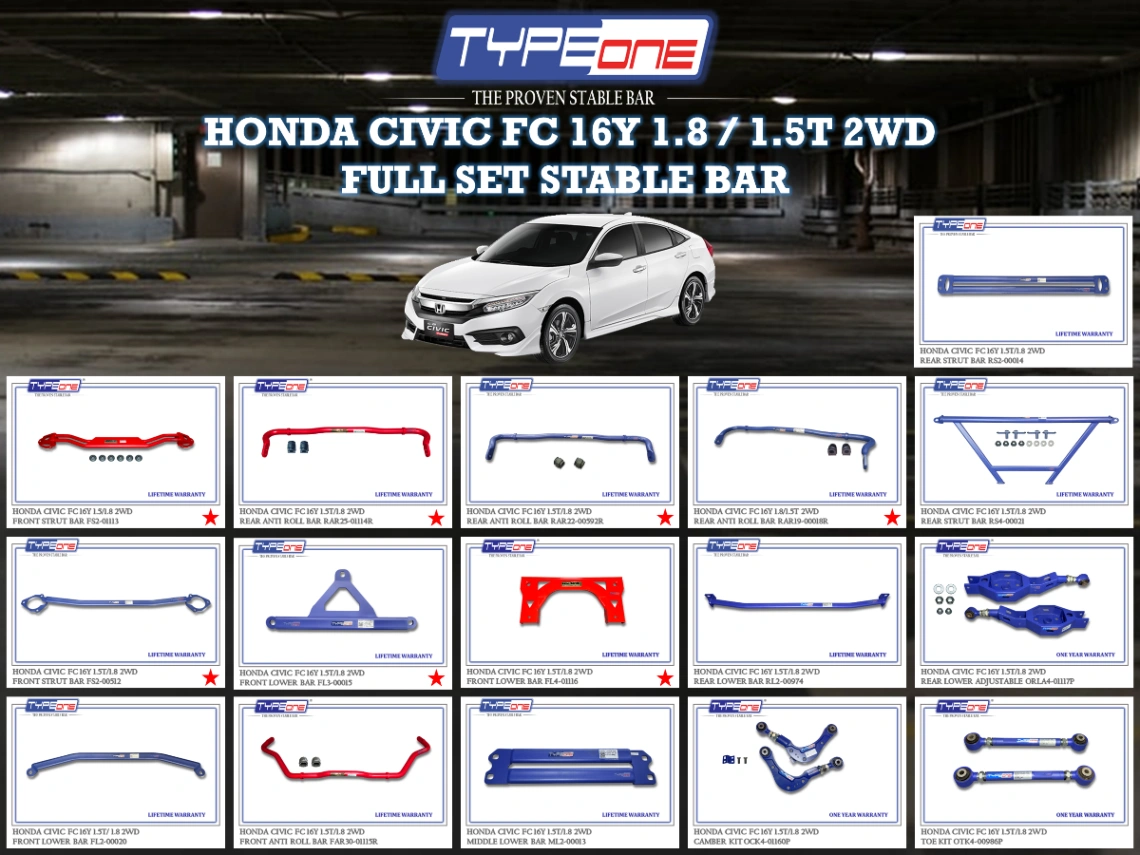 (TYPEONE) HONDA CIVIC FC 16Y 1.8 OR 1.5T 2WD