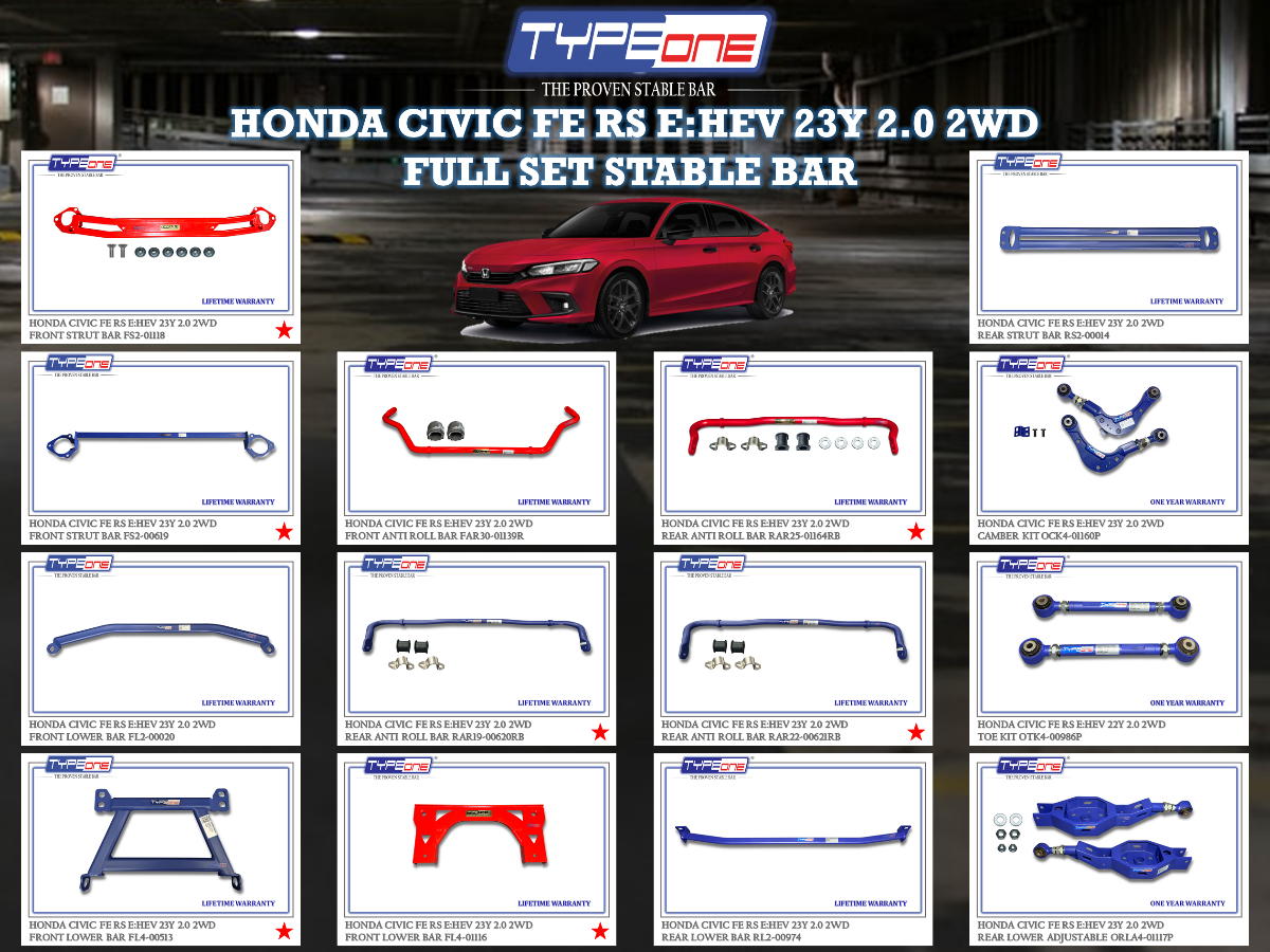 (TYPEONE) HONDA CIVIC FE RS EHEV 23Y 2.0 2WD