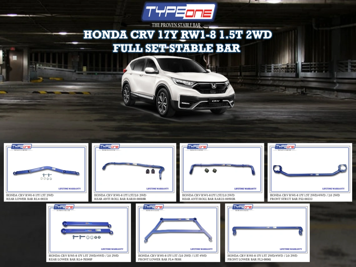 (TYPEONE) HONDA CRV 17Y RW1-8 1.5T 2WD