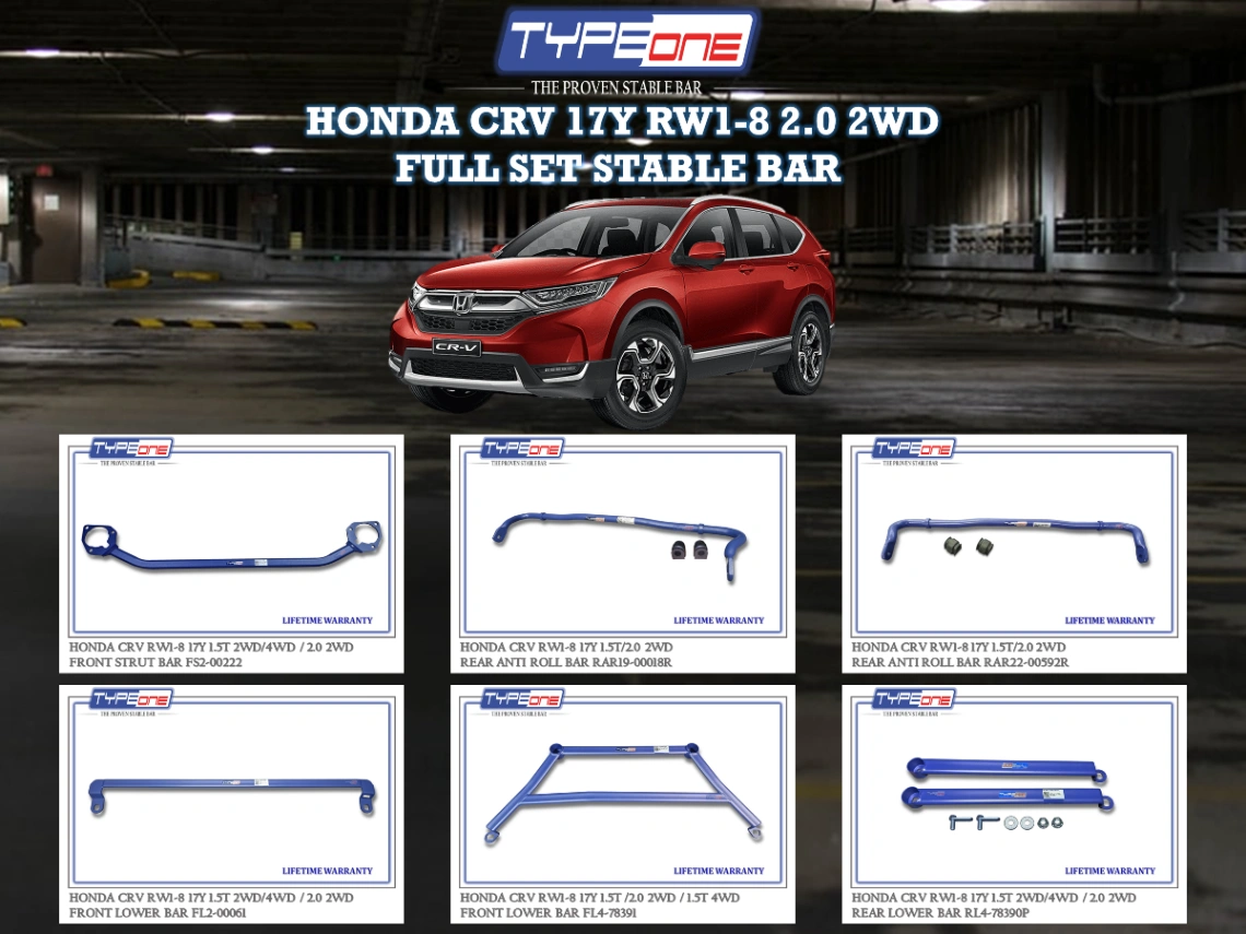 (TYPEONE) HONDA CRV 17Y RW1-8 2.0 2WD