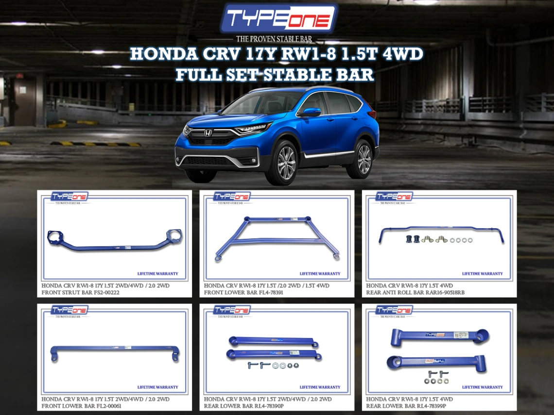 (TYPEONE) HONDA CRV 17Y RW1-8 1.5T 4WD