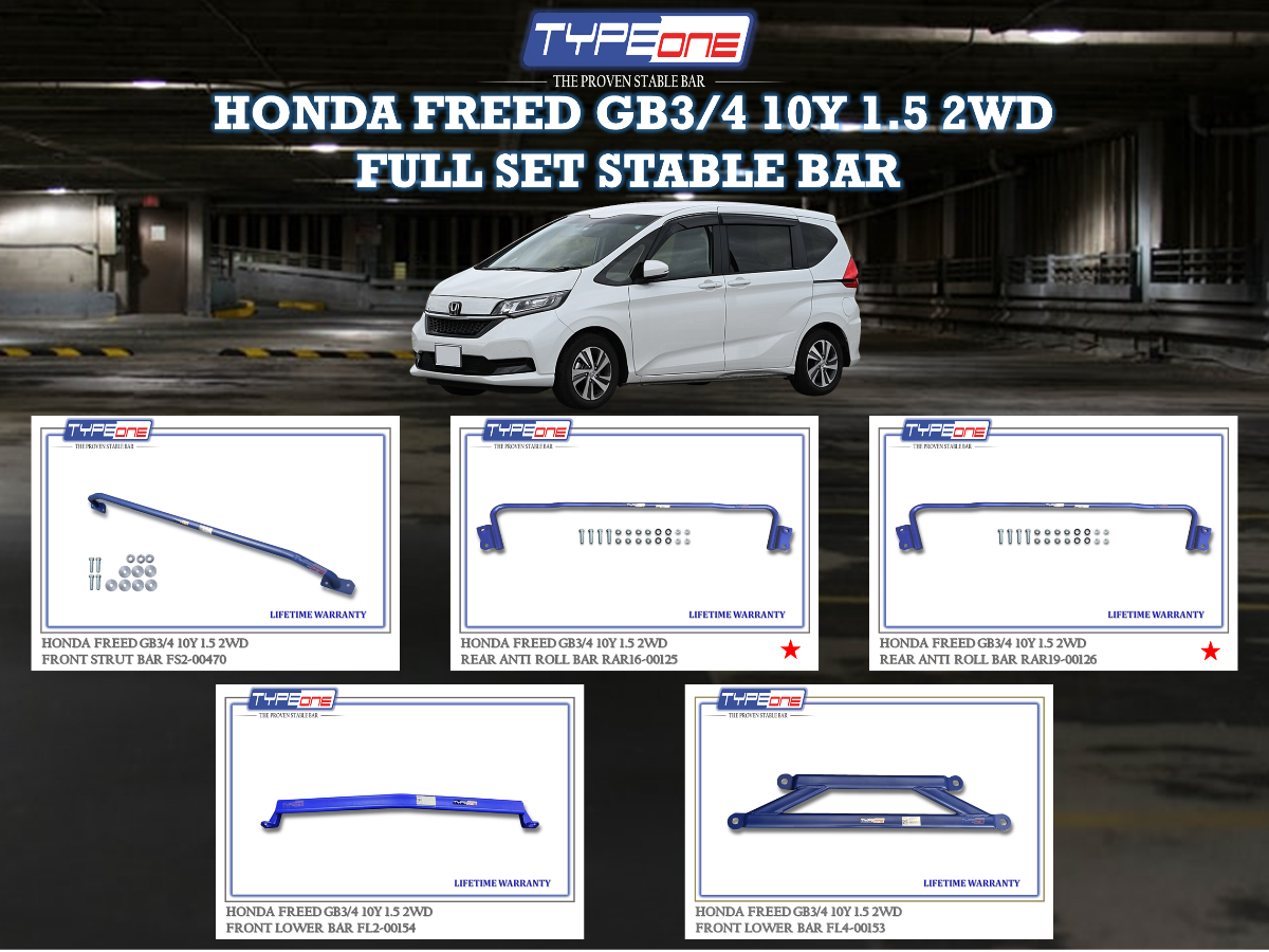 (TYPEONE) HONDA FREED GB 3-4 10Y 1.5 2WD