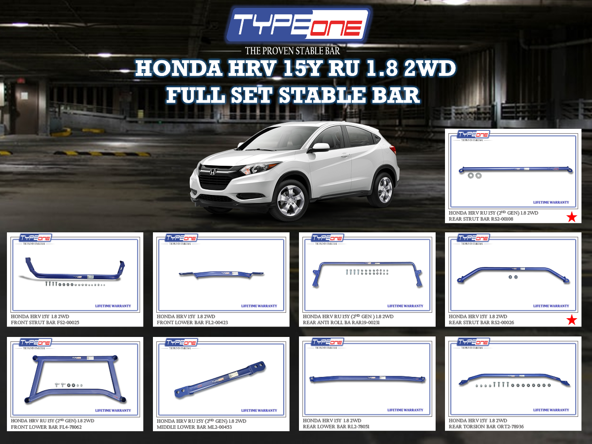 (TYPEONE) HONDA HRV 15Y RU 1.8 2WD