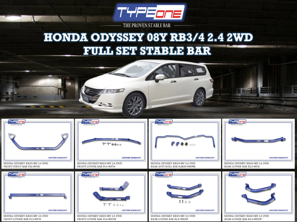 (TYPEONE) HONDA ODYSSEY 08Y RB3 2.4 2WD