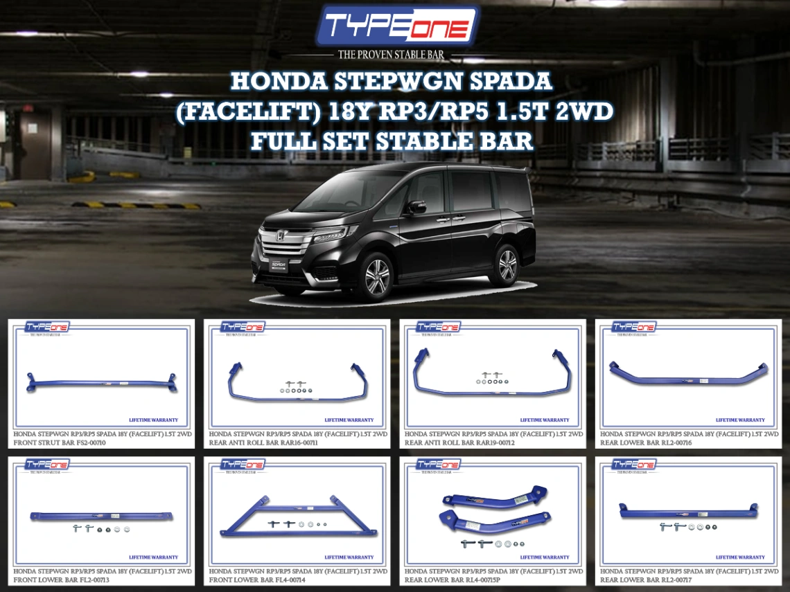 (TYPEONE) HONDA STEPWGN SPADA (FACELIFT) 18Y RP3-RP5 1.5T 2WD