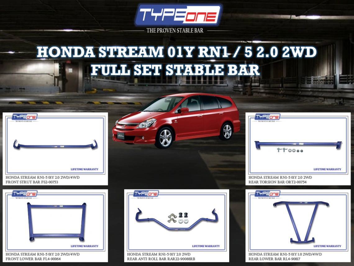 (TYPEONE) HONDA STREAM 01Y RN1,5 2.0 2WD