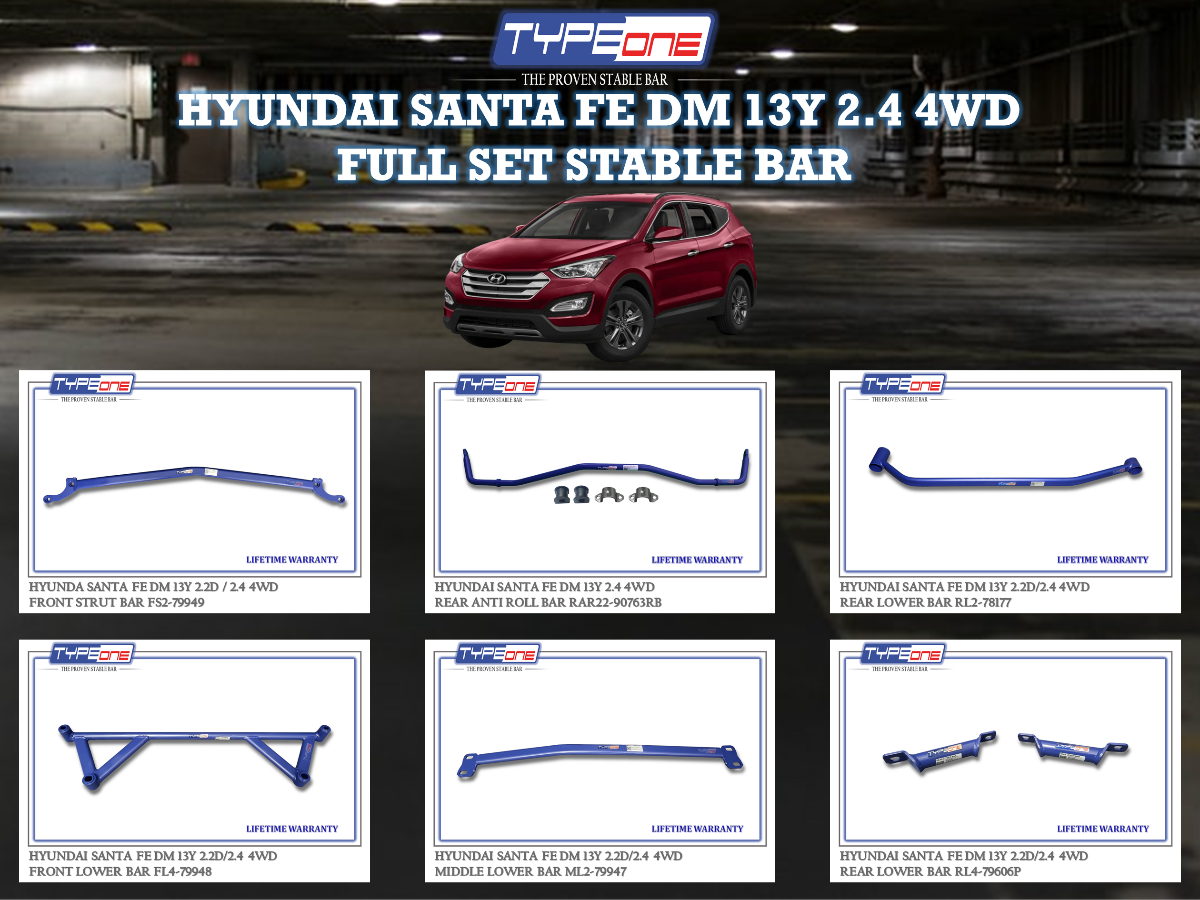 (TYPEONE) HYUNDAI SANTA FE DM 13Y 2.4 4WD