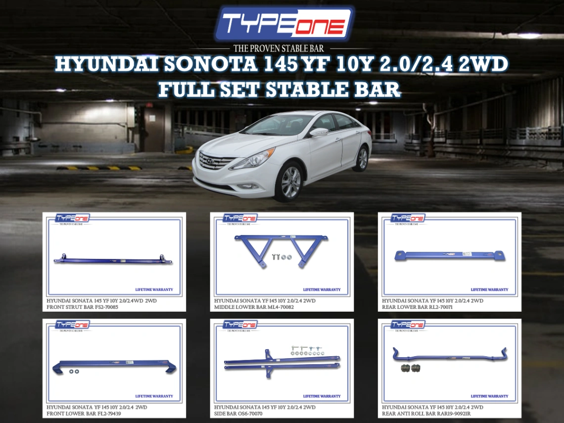 (TYPEONE) HYUNDAI SONATA 145 YF 10Y 2.0 OR 2.4 2WD