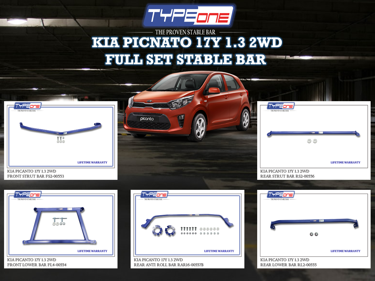 (TYPEONE) KIA PICANTO 17Y 1.3 2WD