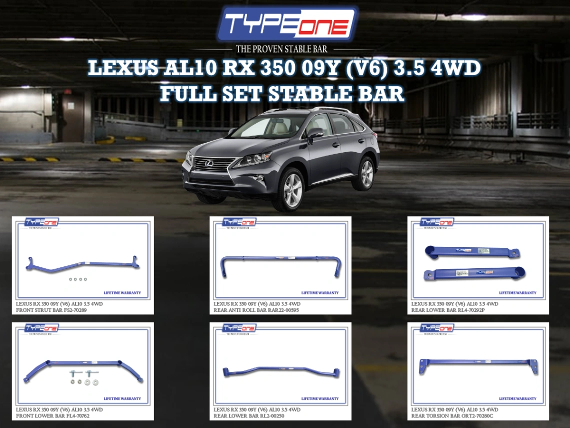 (TYPEONE) LEXUS AL10 RX 350 09Y (V6) 3.5 4WD