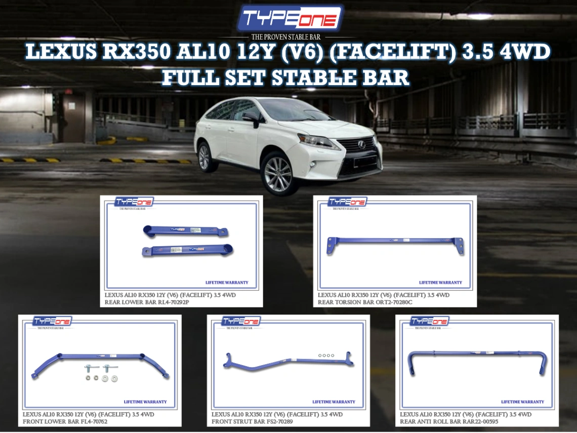 (TYPEONE) LEXUS AL10 RX350 12Y (V6) (FACELIFT) 3.5 4WD