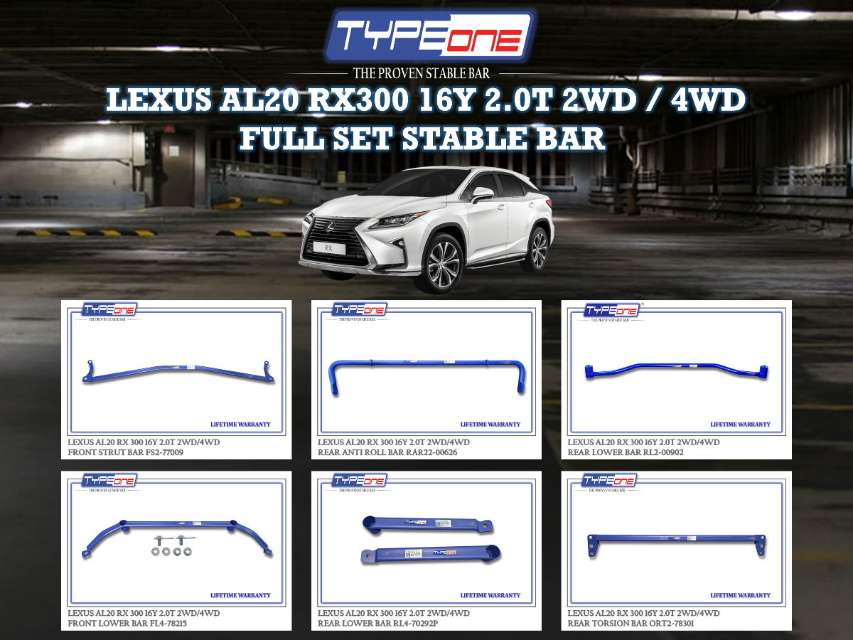 (TYPEONE) LEXUS AL20 RX300 16Y 2.0T 2WD OR 4WD