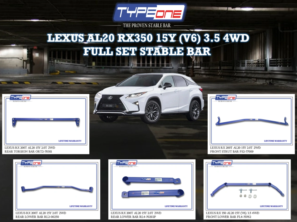 (TYPEONE) LEXUS AL20 RX350 15Y (V6) 3.5 4WD