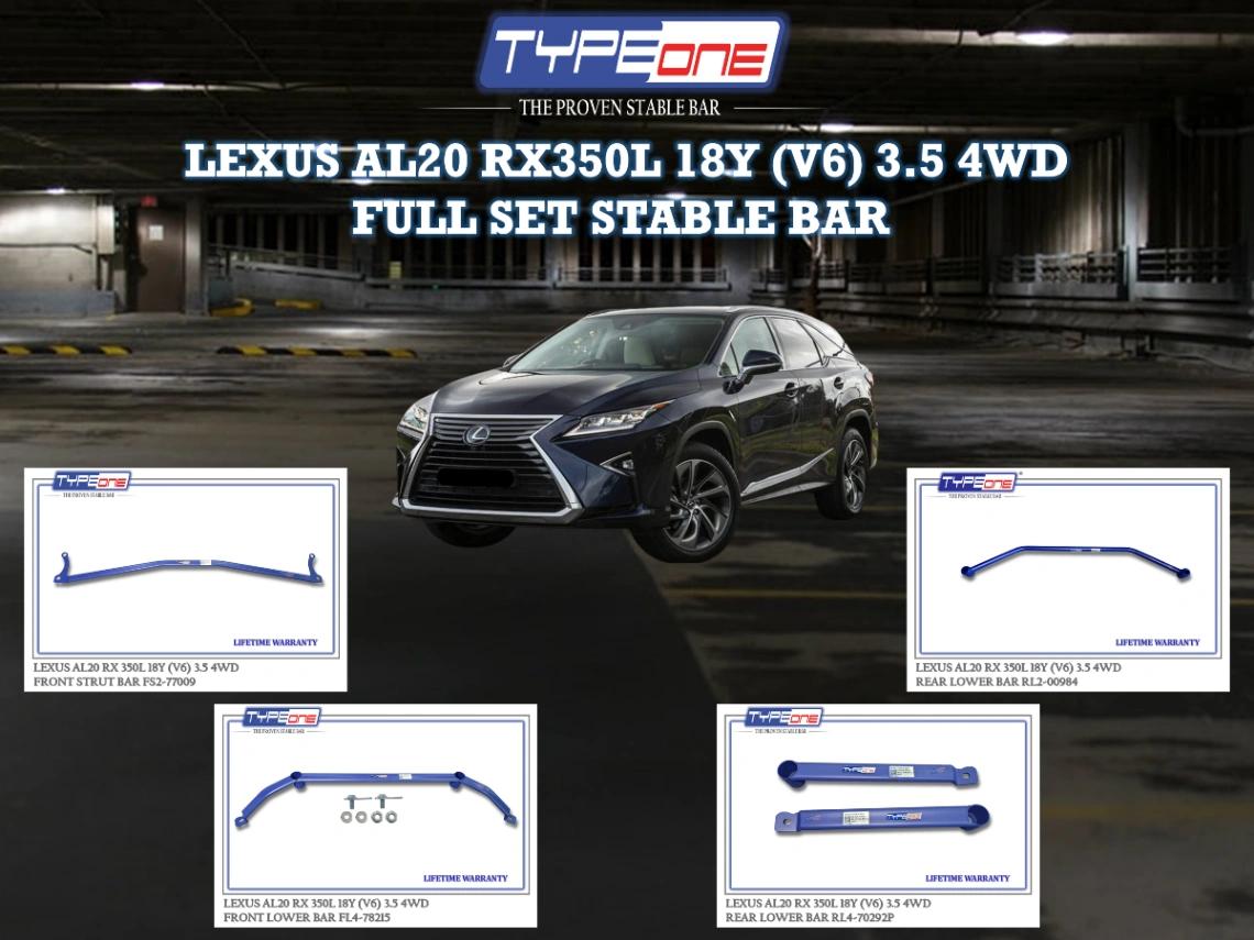 (TYPEONE) LEXUS AL20 RX350L 18Y 3.5 (V6) 4WD