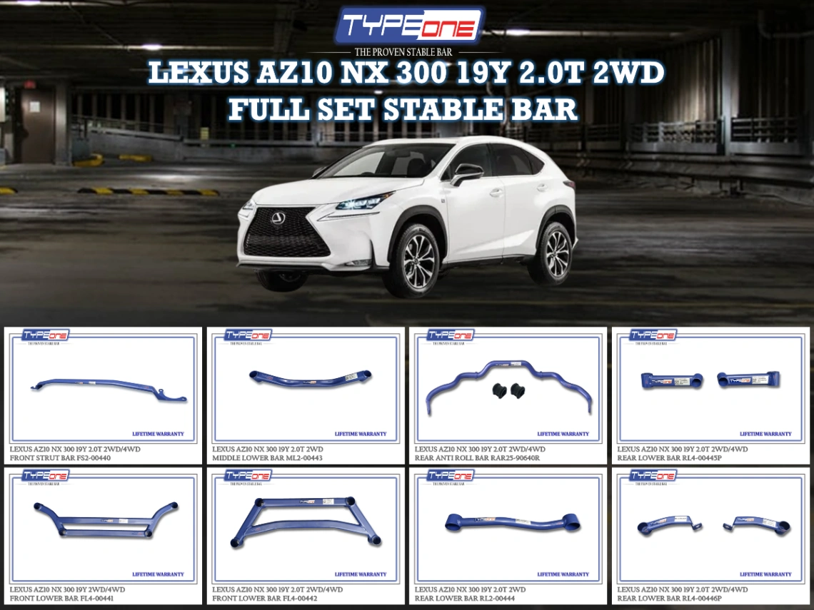 (TYPEONE) LEXUS AZ10 NX 300 19Y 2.0T 2WD OR 4WD