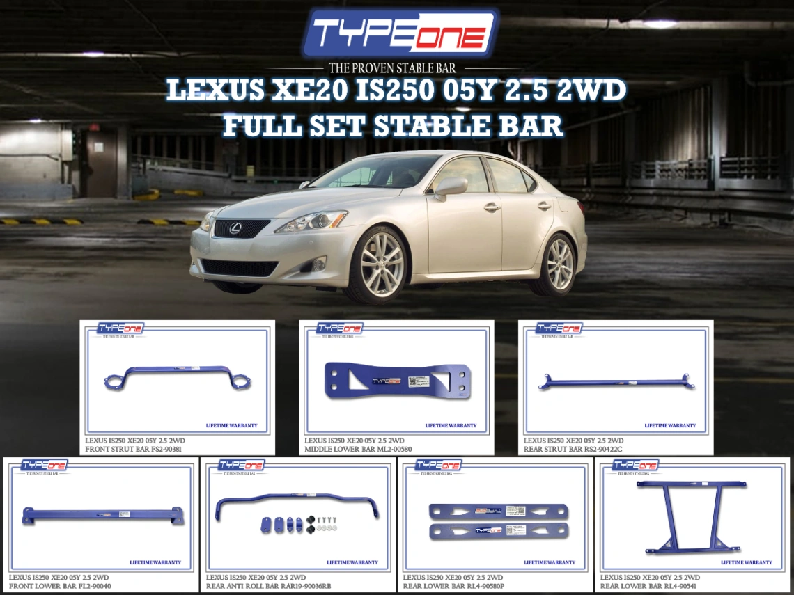 (TYPEONE) LEXUS XE20 IS250 05Y 2.5 2WD
